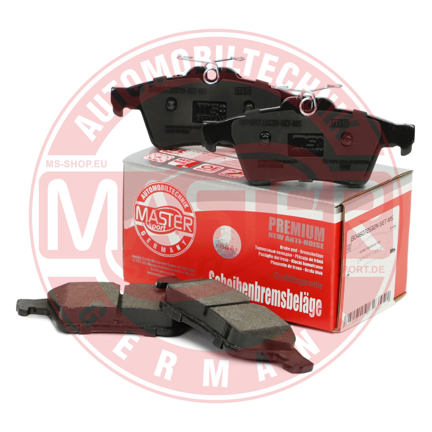 Placute frana MASTERSPORT GERMANY 13046072532N-SET-MS